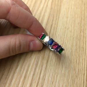 NWT Oval Multicolor Stone Ring